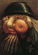 Giuseppe Arcimboldo Vegetables in a Bowl or The Vegetable Gardener France oil painting reproduction
